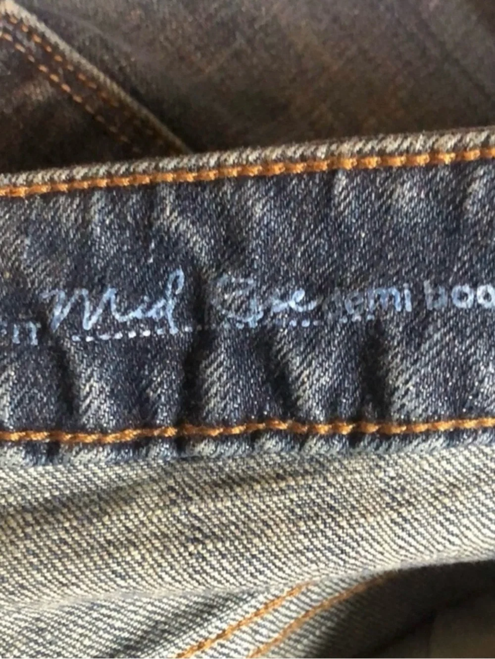 New Sonoma Jeans Women’s Casual Mid Rise Demi Bootcut Denim Blue Jeans Size 16
